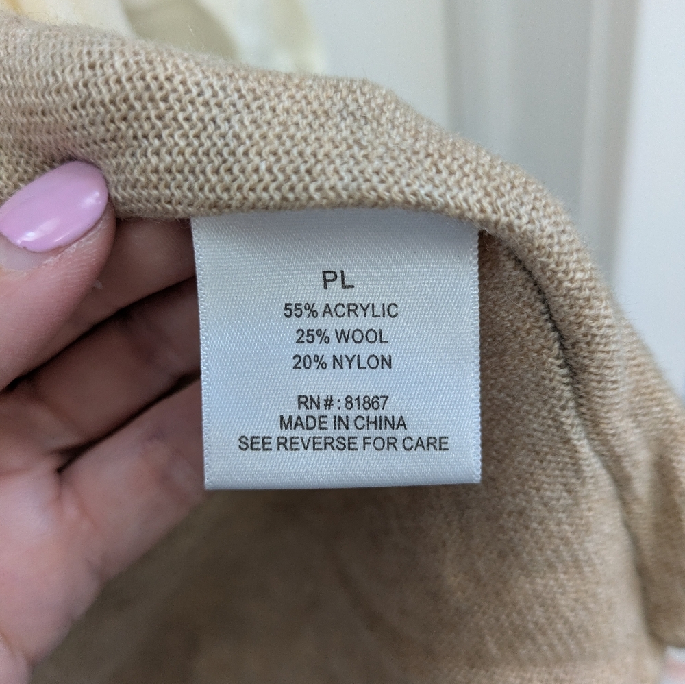 Olivia Sky Colorblock Open Front Hooded Cardigan - Picture 9 of 9